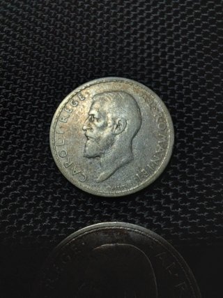2 Monedas Plata Rumania 1910