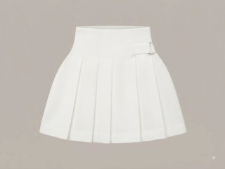 Falda plisada Zara
