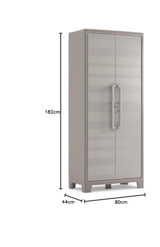 Armario Keter Gulliver Alto Beige