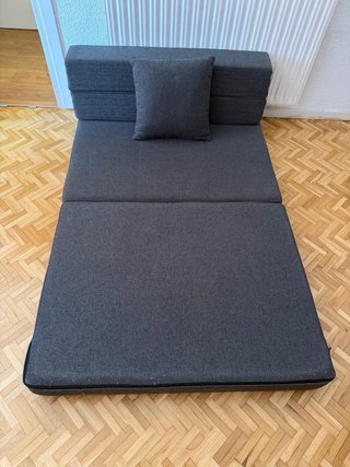 Sofá Cama Anonner Gris Oscuro