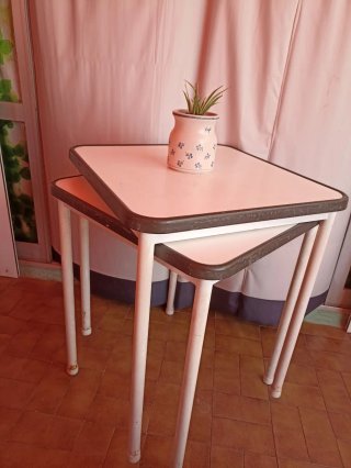 Conjunto de sillas y mesas para exterior/terraza