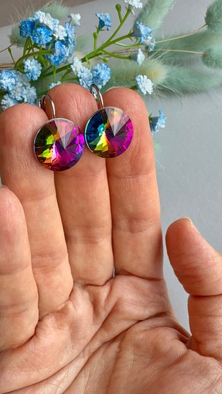 Pendientes Cierre Catalán Multicolor