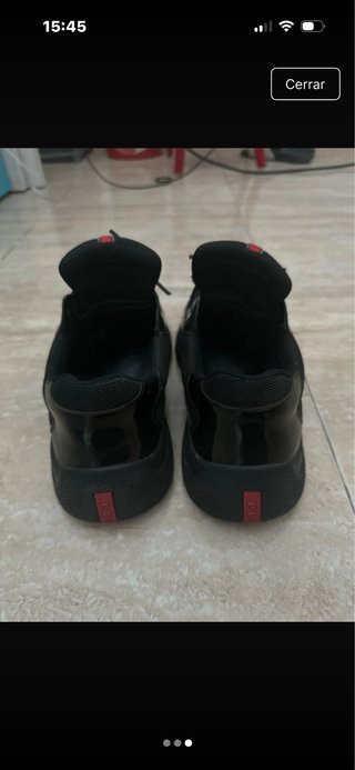 Zapatillas Prada Negras