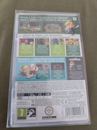Zelda Link's Awakening Switch PAL ESP