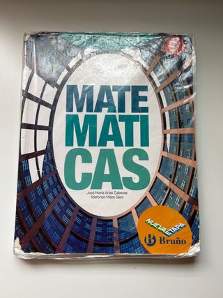 Matemáticas 1 Bachillerato Nueva etapa Bruño