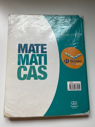 Matemáticas 1 Bachillerato Nueva etapa Bruño