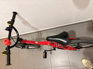 Bicicleta Infantil 16 Roja