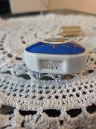 Perfumero Antiguo Porcelana Limoges Vintage