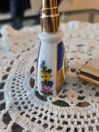 Perfumero Antiguo Porcelana Limoges Vintage