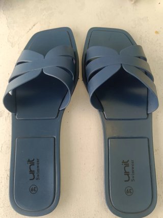 Sandalias Unit Swimwear Azul Talla 39