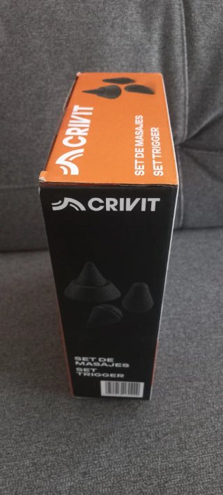Set de Masaje CRIVIT Negro