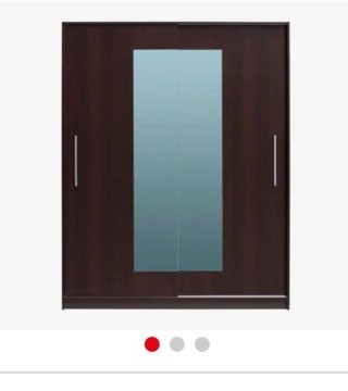 Armario desmontado color wengué – 75€