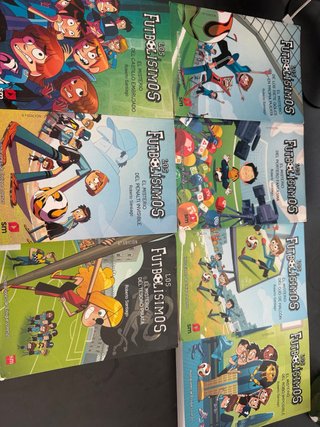 LOS FUTBOLÍSIMOS – LOTE DE 7 LIBROS Muy cuidados