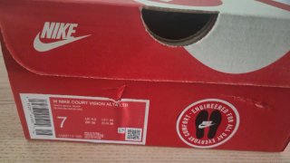 Zapatillas Nike Court Vision Alta Talla 38