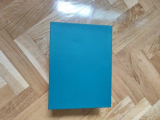 Caja joyero verde agua