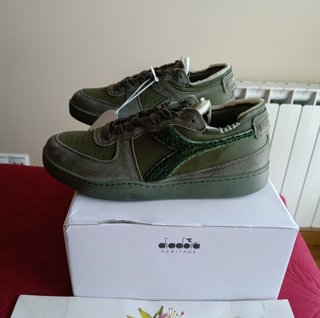 Zapatillas Diadora Verde Oliva Talla 41