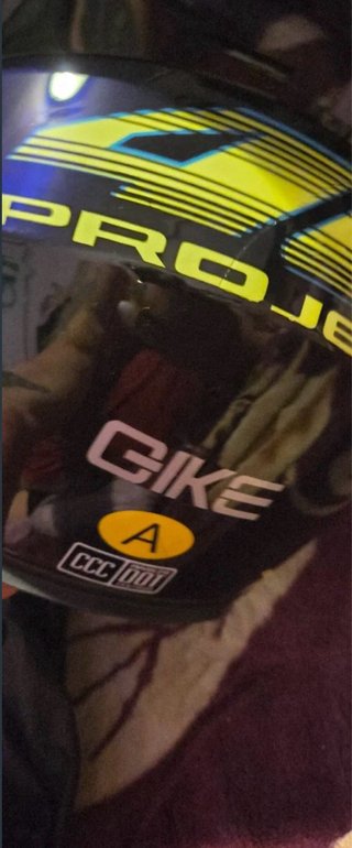 Casco Integral Gike Negro Nuevo