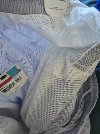 Pantalones Nike L Azul Blanco