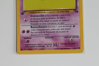 Slowpoke Fosil 1ra Edición