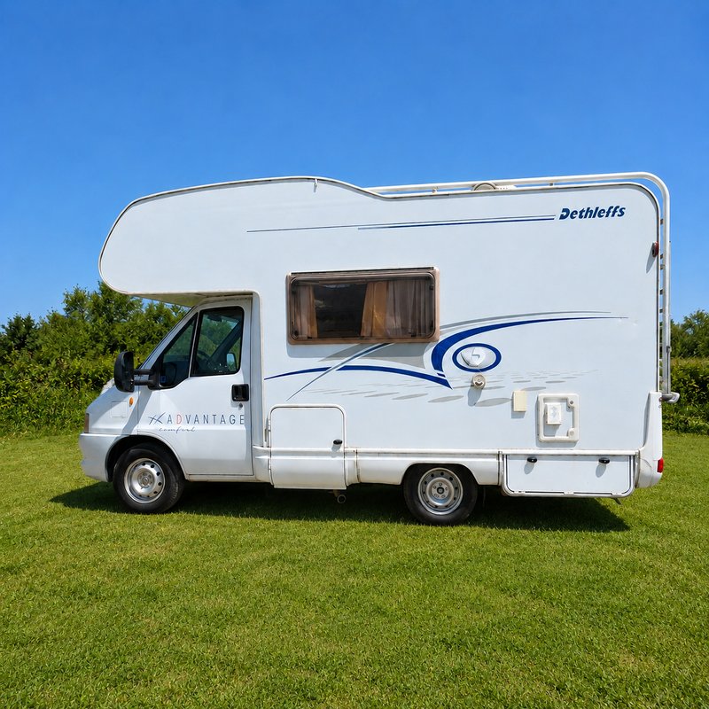 Autocaravana Capuchina Dethleffs Fiat Ducato 2004 - foto 1