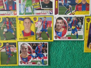 Lote cromos fútbol Levante UD Panini La Liga