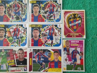 Lote cromos fútbol Levante UD Panini La Liga