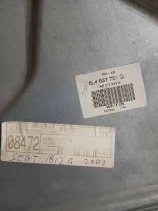 Elevalunas Eléctricas Ibiza/Córdoba 6L