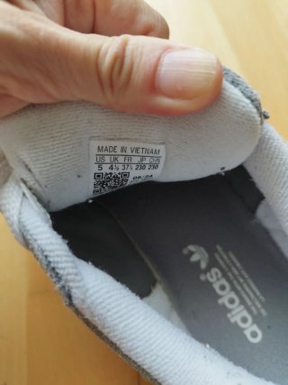 Adidas Campus Grises Talla 37 1/3