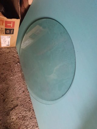 Cristal redondo 76 cm