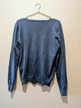Jersey azul símil cashmere