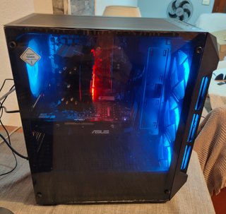 PC Gaming i5-8400 RX580 8GB 16GB SSD RGB Win11
