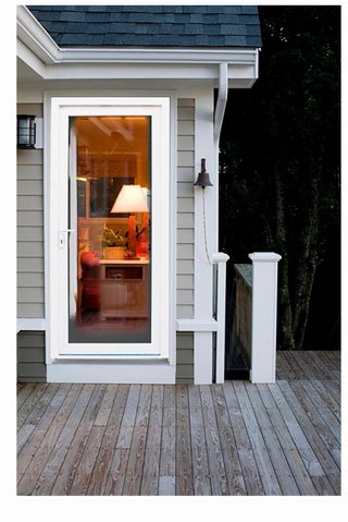 Puerta PVC Cristal Transparente 80x200 cm