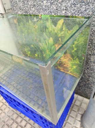 Acuario de cristal