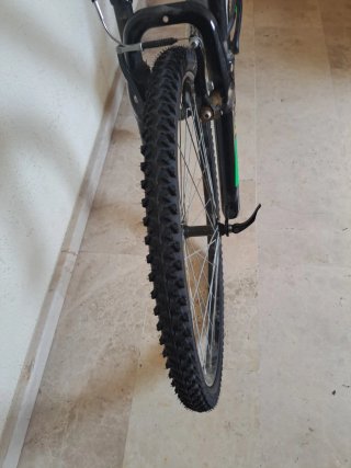 Bicicleta Megamo Gris y Verde
