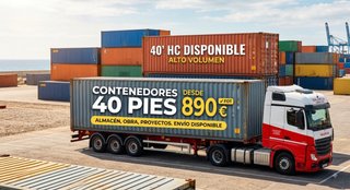 Contenedor Marítimo 40 Pies (DV / High Cube)