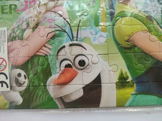 Puzzle Frozen Fever juguete niños