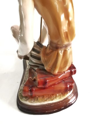 Maravillosa figura antigua Don Quijote gran tamaño