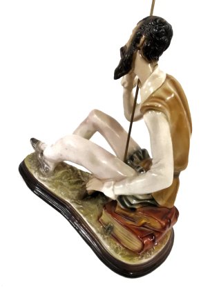 Maravillosa figura antigua Don Quijote gran tamaño