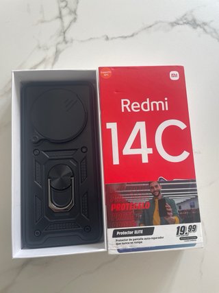Funda Xiaomi Redmi 14C con protector