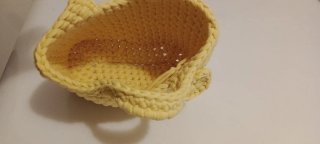 Borsetta artigianale gialla