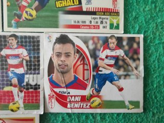 Lote cromos Granada C.F. La liga Panini