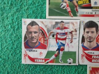 Lote cromos Granada C.F. La liga Panini