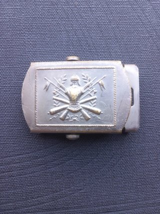 Fibbia cintura militare