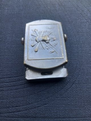 Fibbia cintura militare