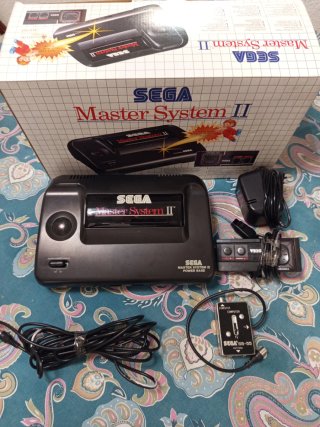 Sega Master System II Consola Negra