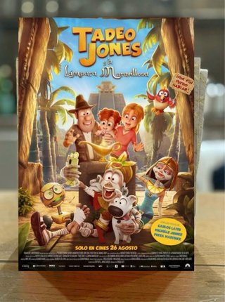 Póster Tadeo Jones y la Lámpara Maravillosa