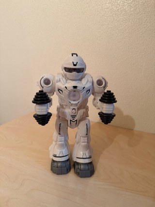 Robot Juguete Blanco Champion