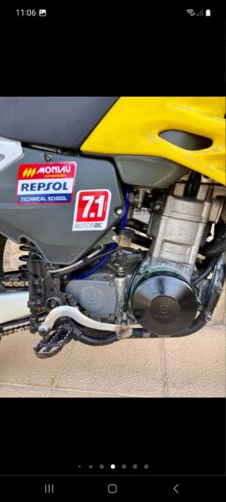 Husqvarna 610 Arranque a Pedal