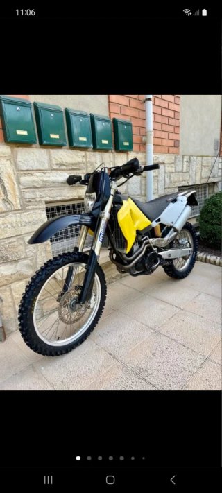 Husqvarna 610 Arranque a Pedal