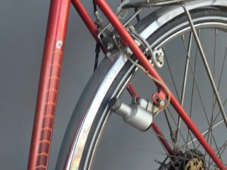Bicicleta Clásica Roja
